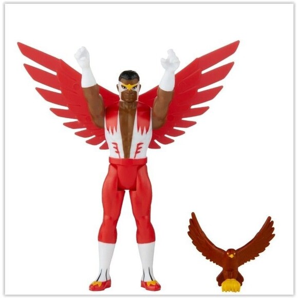 The Falcon - Retro 3.75" Action Figure Marvel Legends, Kenner, Hasbro - New - Picture 2 of 5
